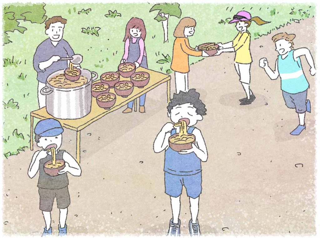 みちくさ名物エイド